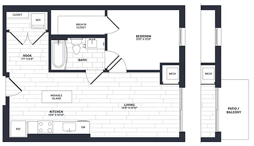 Floor plan A8