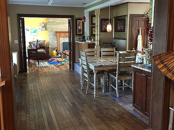Foyer into Dining