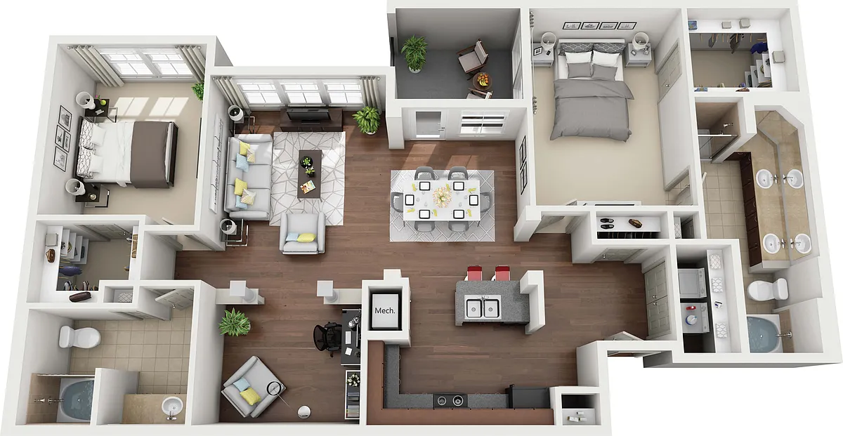 Floor plan Braeswood