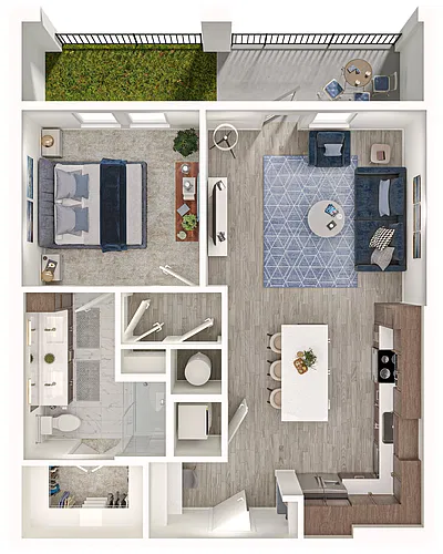 Floor plan A13