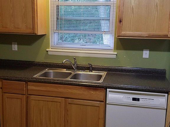 Dishwasher. Window overlooks the large back yard. 