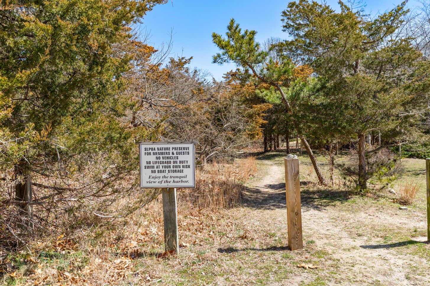  Resident's only beach at Three Mile Harbor