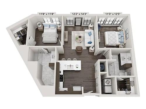Floor plan Gates Mill