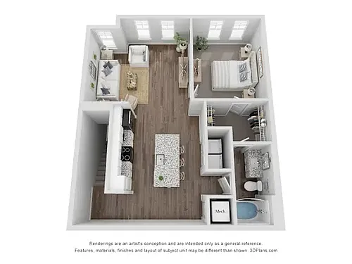 Floor plan A1
