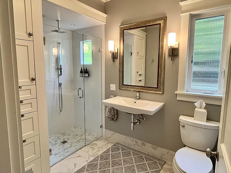 Main floor bathroom - located off the great room