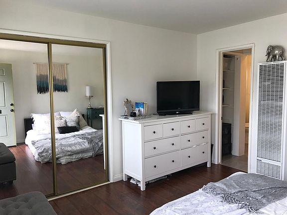 Good sized reach in closet. Available partially furnished if