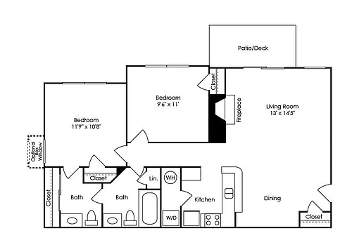 Floor plan B1