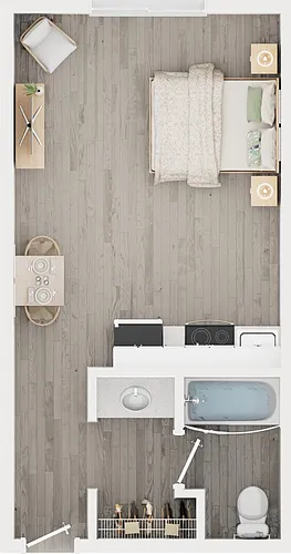 Floor plan Studio
