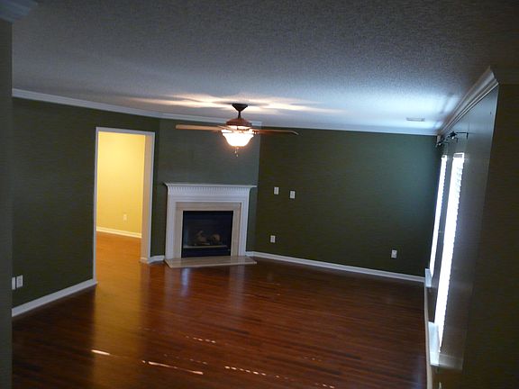Den with Gas Fireplace