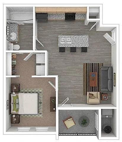 Floor plan The Sage