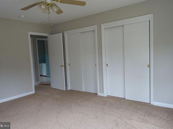 Master bedroom has 2 closets