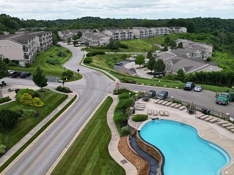 Pool and Hilltop
