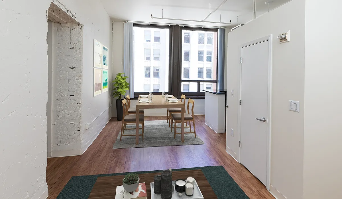 Cozy up in your dining space - Boston Lofts