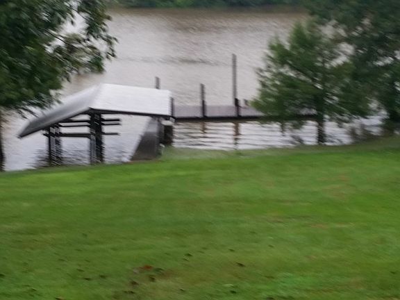 Dock & boat slip (2)
