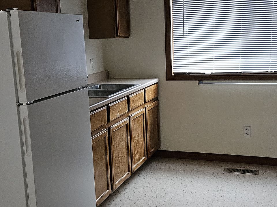 Ample kitchen storage and plenty of natural light.