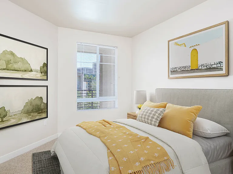 Carpeted Bedroom