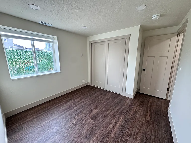 Bedroom with abundant natural light