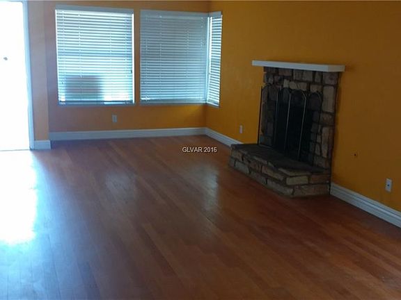 Living room with fireplace