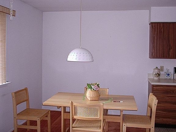 Spacious dining area!