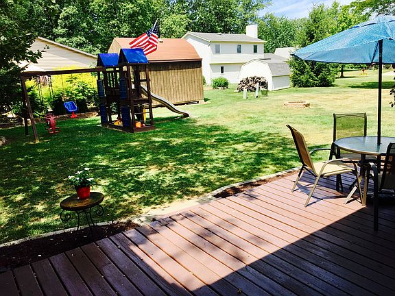 Backyard - fire pit