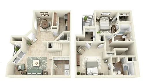Floor plan Chameila