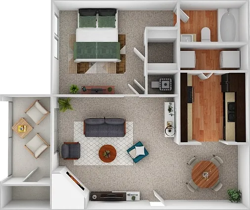 Riverset Apartments — Photo 47