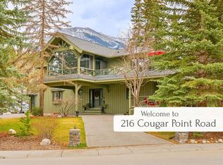 216 W Cougar Point Rd, Canmore, AB T1W1A1