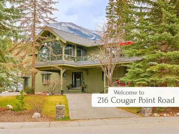 216 W Cougar Point Rd, Canmore, AB T1W 1A1