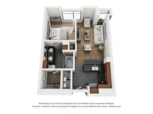 Floor plan A1Ca