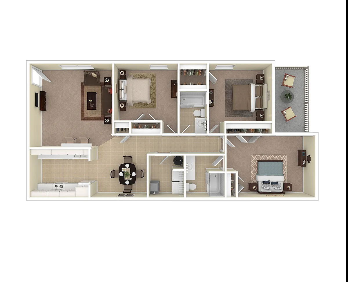 Floor plan The Riverine