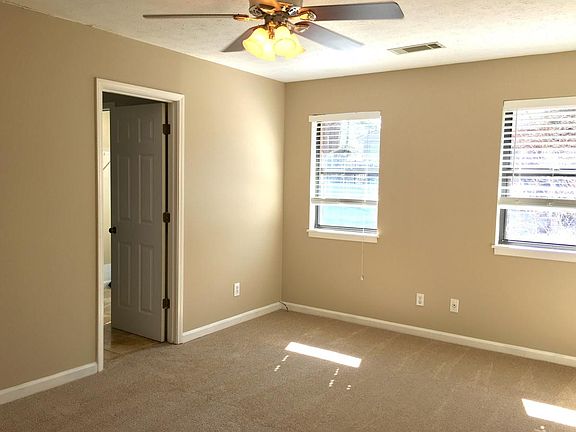Master bedroom w/plenty of closet space