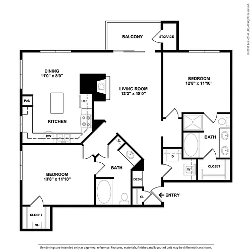 Floor plan Lancaster