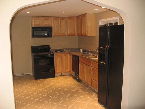 View of Kitchen from Living Room