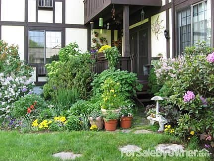 Partial view of deck/garden
