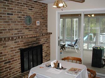 Wood-burning Fireplace