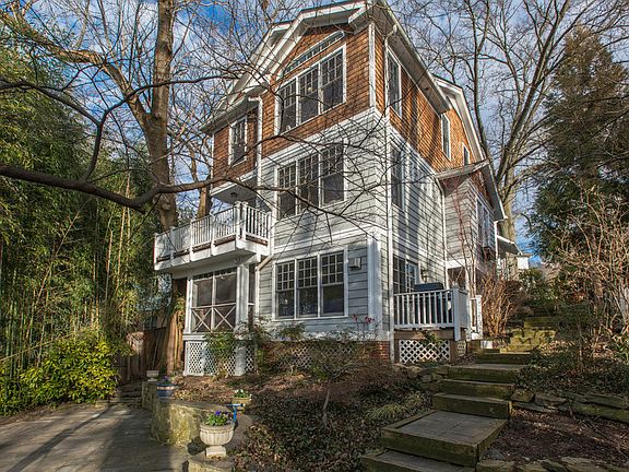 View of three story addition