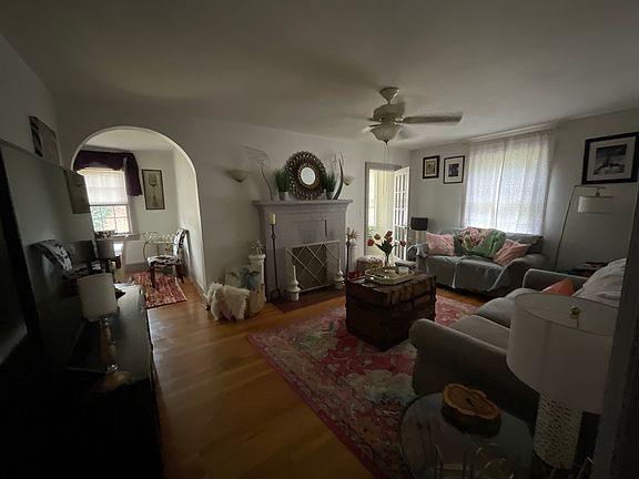 Living room viewed from hallway