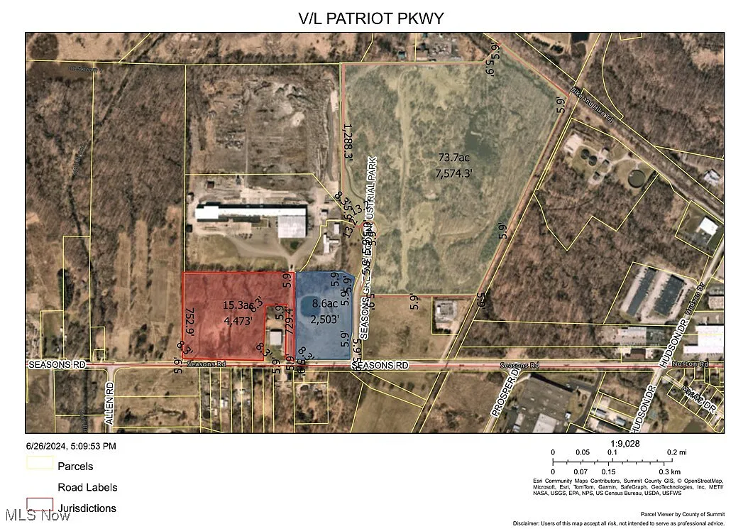 V/l Approx 99 Acres Patriot Pkwy photo 1