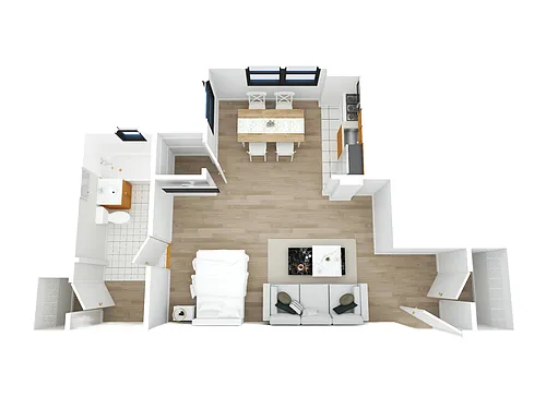 Floor plan Studio