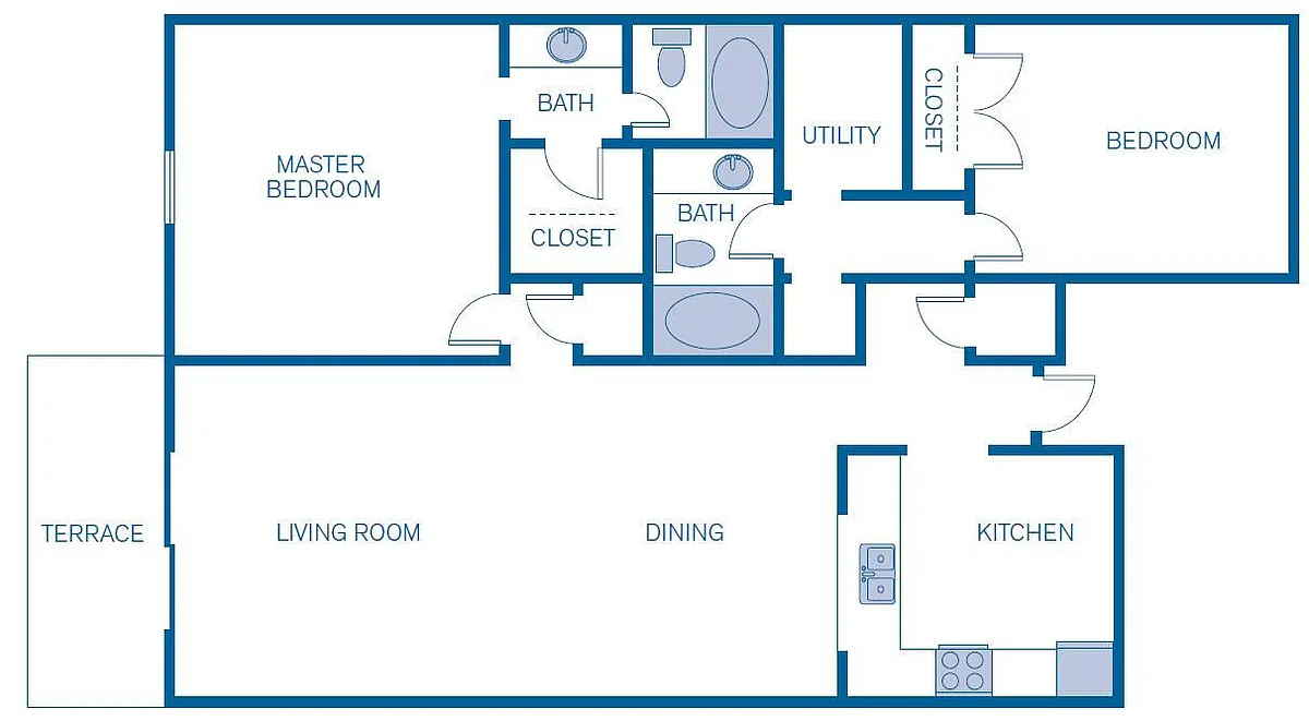 Floor plan B3