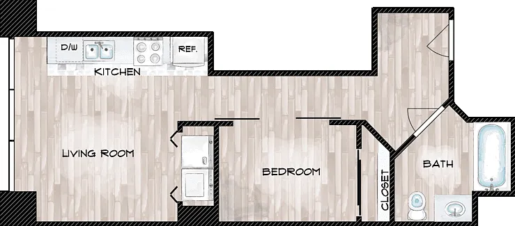Executive Retreat Floorplan Diagram