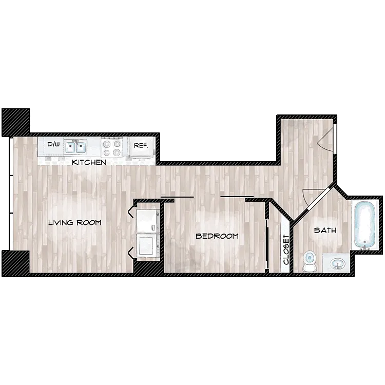 Floor plan Executive Retreat
