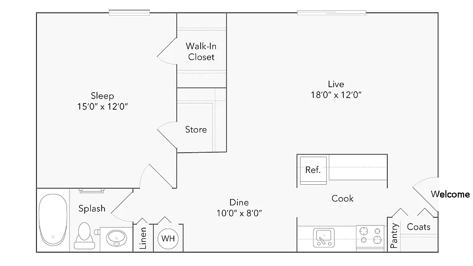 Floor plan Arlington