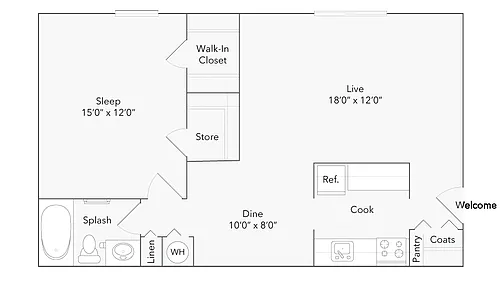 Floor plan Arlington