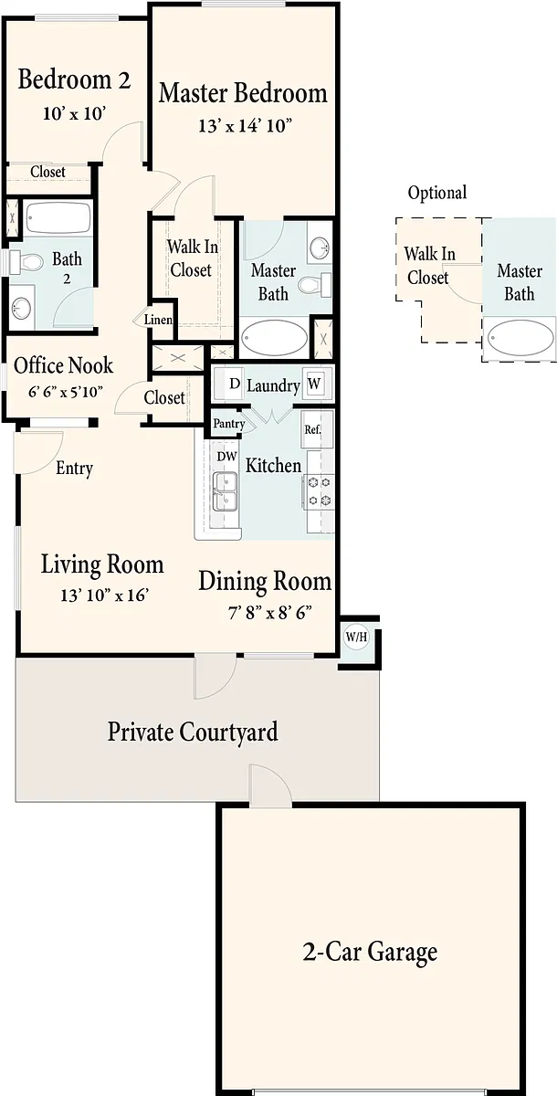 Floor plan The Kettering