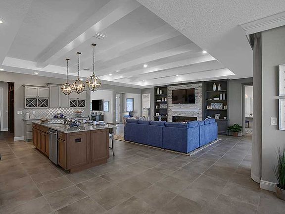 Northampton Living room at On Top of the World Communities