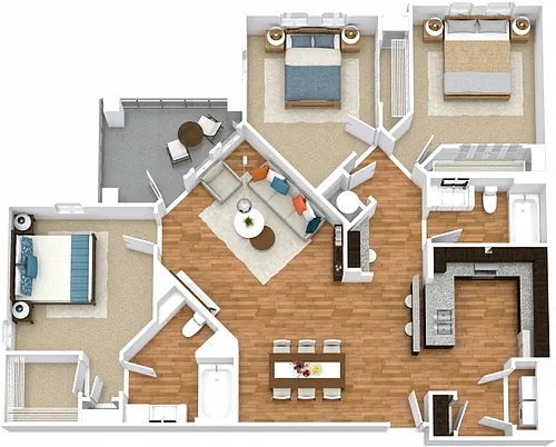 Floor plan C2