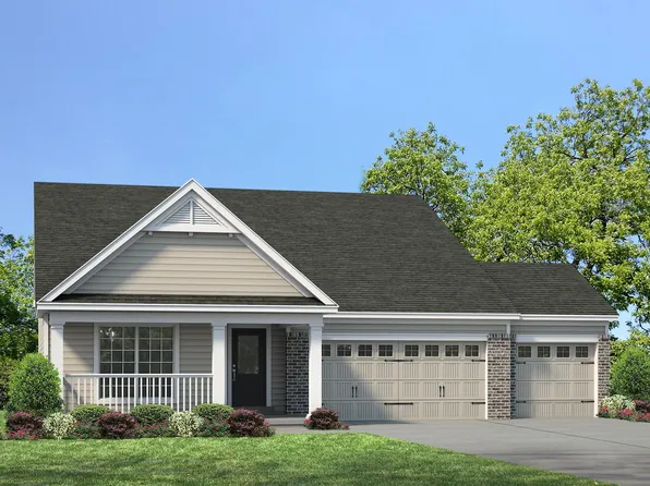 Parker 3-Car Plan, The Villages at Post Farms Manors 3-Car