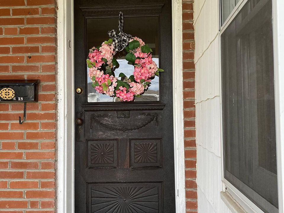 Beautiful antique front door