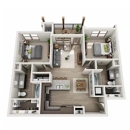 Floor plan B2-B-Olympus